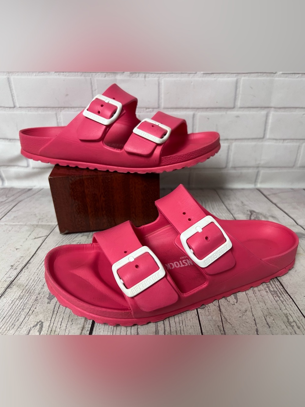 Birkenstock Arizona EVA Sandals Pink Women Size 7